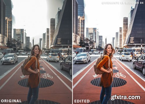 CreativeMarket - Vibrant Blogger Lightroom Presets 2900189