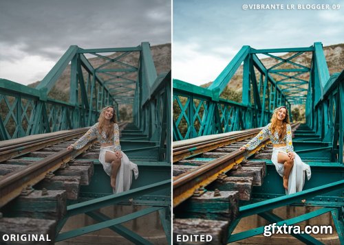 CreativeMarket - Vibrant Blogger Lightroom Presets 2900189