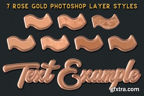 CreativeMarket - Gold Bling Photoshop Layer Styles 5115006