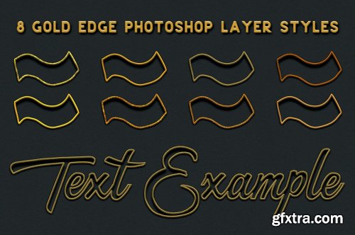 CreativeMarket - Gold Bling Photoshop Layer Styles 5115006