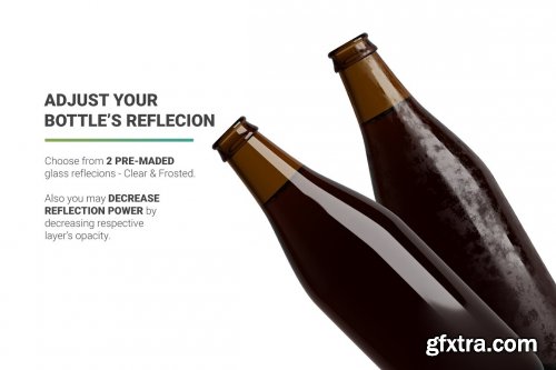 CreativeMarket - Beer Bottle Mockup 5026143