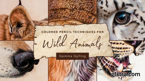  Colored Pencil Techniques for Wild Animals 