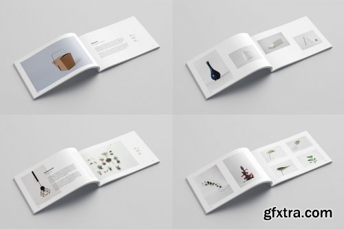 CreativeMarket - Minimal A5 Portfolio 4894648