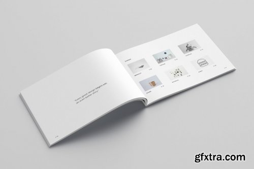 CreativeMarket - Minimal A5 Portfolio 4894648