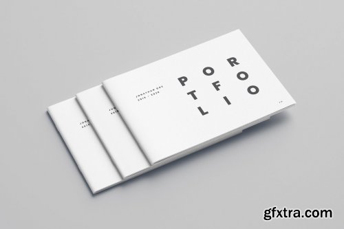 CreativeMarket - Minimal A5 Portfolio 4894648