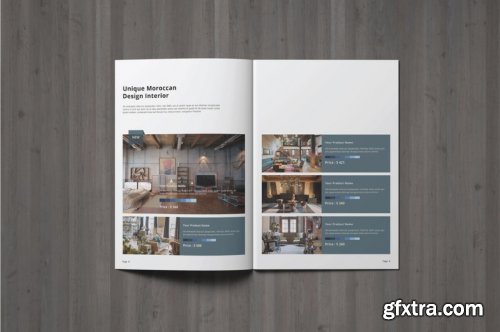 CreativeMarket - A5 Multipurpose Product Catalogue 4110201