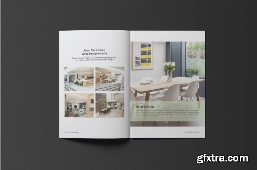 CreativeMarket - A5 Interior Catalogue 4435579