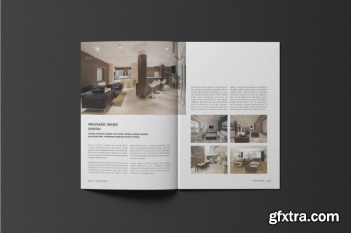 CreativeMarket - A5 Interior Catalogue 4435579