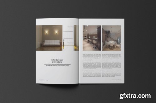 CreativeMarket - A5 Interior Catalogue 4435579