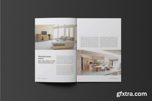 CreativeMarket - A5 Interior Catalogue 4435579