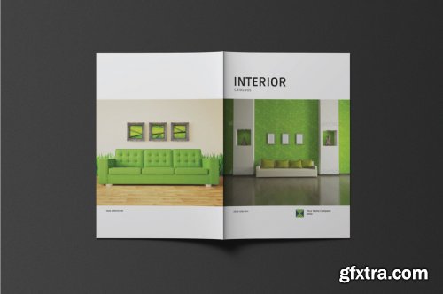 CreativeMarket - A5 Interior Catalogue 4435579