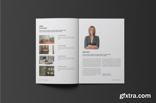 CreativeMarket - A5 Interior Catalogue 4435579