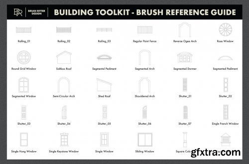 CreativeMarket - Building Toolkit For Procreate 5012404