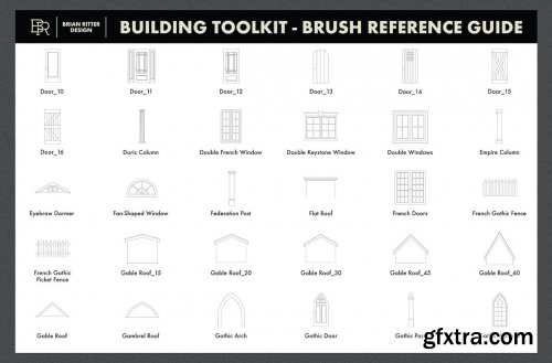 CreativeMarket - Building Toolkit For Procreate 5012404