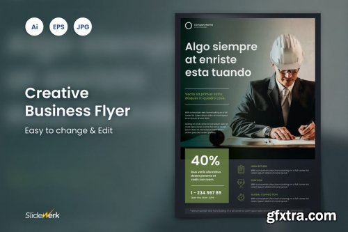 elements.envato - Creative Business Flyer 26 - Slidewerk