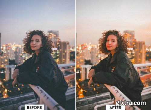 CreativeMarket - 10 GOLDEN HOUR Lightroom Preset 5568372