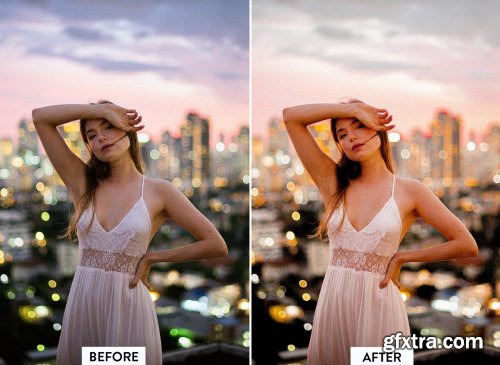 CreativeMarket - 10 GOLDEN HOUR Lightroom Preset 5568372