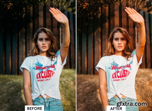 CreativeMarket - 10 GOLDEN HOUR Lightroom Preset 5568372