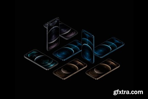 CreativeMarket - Phone 12 Pro - 20 Mockups Scenes 5587723