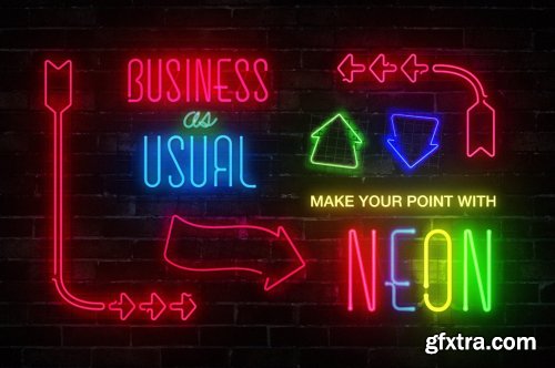 CreativeMarket - Neon Sign Collection: Volume One 4718662