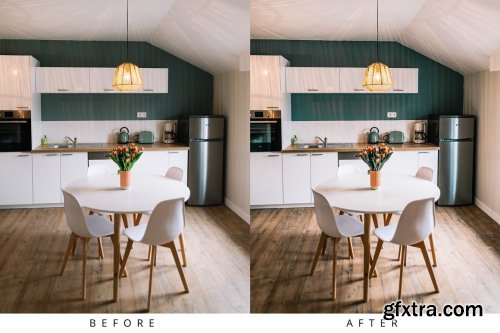 CreativeMarket - 10 Interior Lightroom Presets 5361406