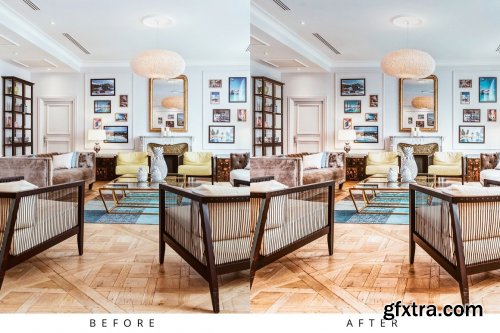 CreativeMarket - 10 Interior Lightroom Presets 5361406