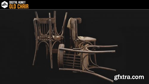  Digital Hunky – Old Chair Full Creation Process