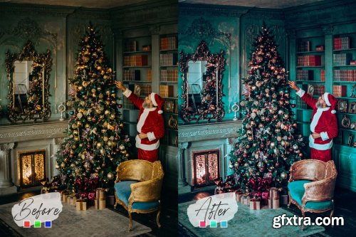 CreativeMarket - 15 Christmas Lightroom Presets 5581592