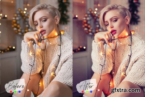 CreativeMarket - 15 Christmas Lightroom Presets 5581592