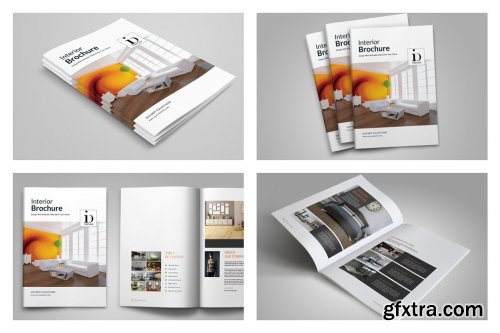 CreativeMarket - PSD Interior Brochure BUNDLE 4617268