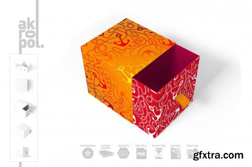 CreativeMarket - Box Mock-up 4858979