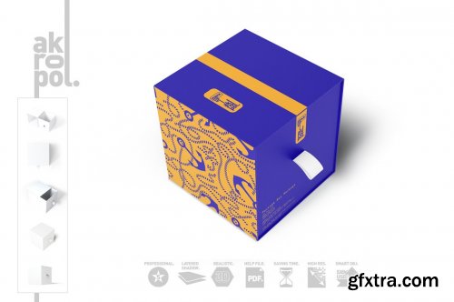 CreativeMarket - Box Mock-up 4858979