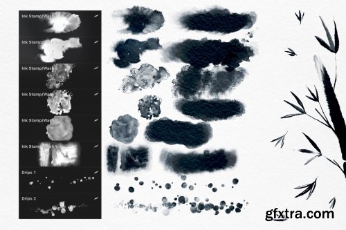 CreativeMarket - Inktober Brush Pack for Procreate 5487932