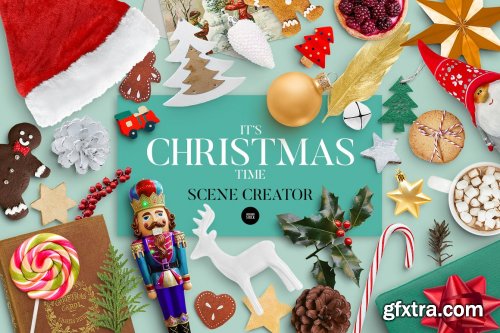 CreativeMarket - Christmas Scene Creator 5498557