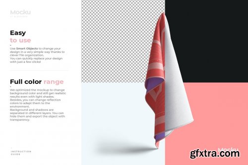 CreativeMarket - Silk Scarf Mockup 5592553