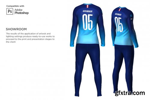 CreativeMarket - 3D Men's Soccer Goalkeeper Kit psd 5567402