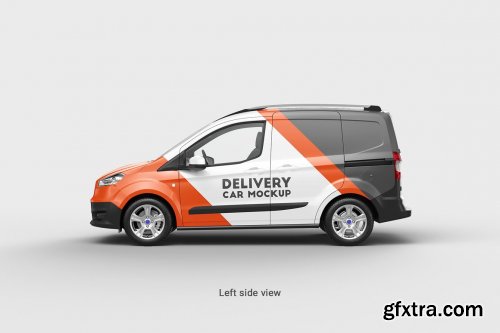 CreativeMarket - Delivery Car Mockup 4 5549704