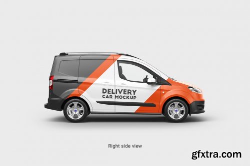 CreativeMarket - Delivery Car Mockup 4 5549704