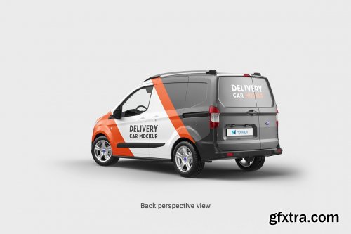 CreativeMarket - Delivery Car Mockup 4 5549704