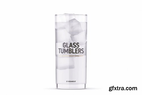 CreativeMarket - Clear Glass and Box Mockup 5525922