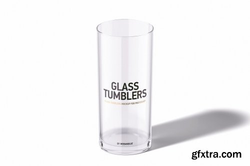 CreativeMarket - Clear Glass and Box Mockup 5525922