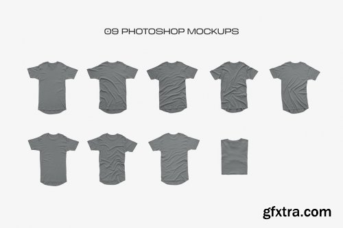 CreativeMarket - Bella Canvas Long Body Tee Mockups 5429520