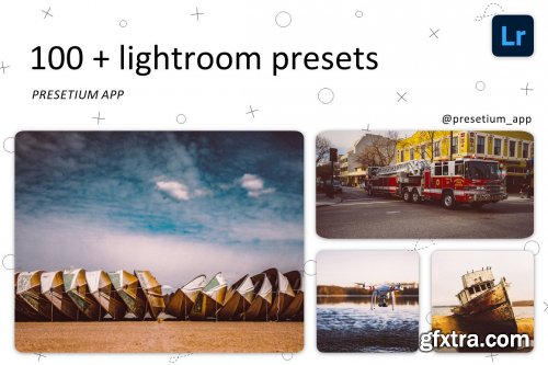 CreativeMarket - 100 + Lightroom Mobile Preset DNG 5228629