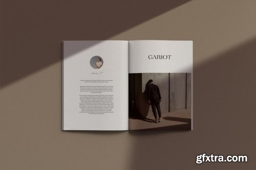 CreativeMarket - GARIOT Magazine Mockups 5638050