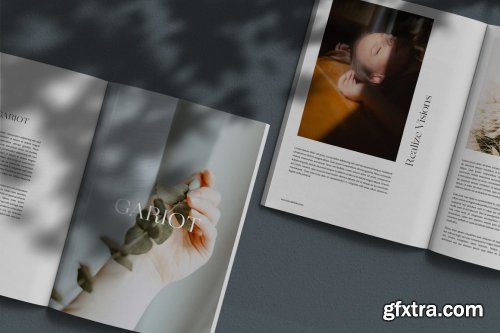 CreativeMarket - GARIOT Magazine Mockups 5638050