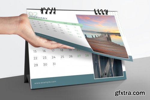 CreativeMarket - Desk Calendar 2021 V25 5425914