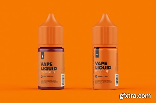 CreativeMarket - Vape Dropper Bottle Mockup 30ml 5639405