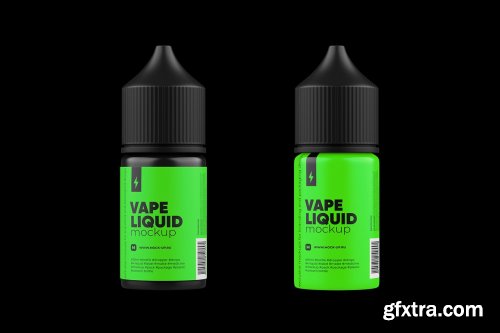 CreativeMarket - Vape Dropper Bottle Mockup 30ml 5639405