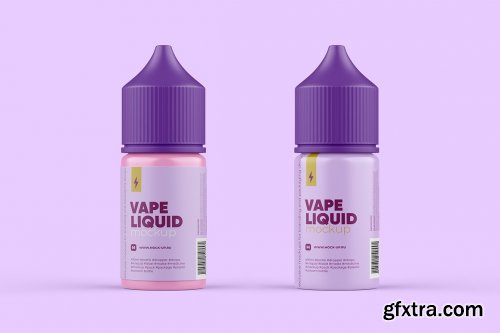 CreativeMarket - Vape Dropper Bottle Mockup 30ml 5639405