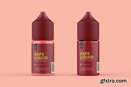 CreativeMarket - Vape Dropper Bottle Mockup 30ml 5639405